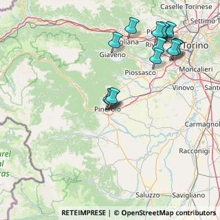Mappa Via Ernesto Bertea, 10064 Pinerolo TO, Italia (18.67714)