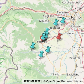 Mappa Vicolo Sebastiano Giraud, 10064 Pinerolo TO, Italia (7.9575)