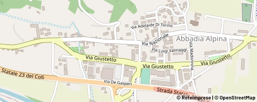Mappa Pinerolo