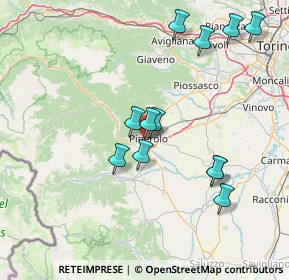 Mappa Via Enrico Fermi, 10064 Pinerolo TO, Italia (15.13)