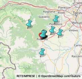 Mappa Via Enrico Fermi, 10064 Pinerolo TO, Italia (5.43462)