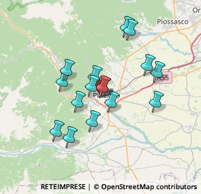 Mappa Via Enrico Fermi, 10064 Pinerolo TO, Italia (5.88813)