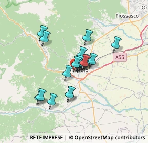 Mappa Via Enrico Fermi, 10064 Pinerolo TO, Italia (5.08278)