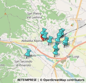 Mappa Via Enrico Fermi, 10064 Pinerolo TO, Italia (1.3375)