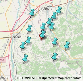 Mappa Piazza IV Novembre, 15059 Volpedo AL, Italia (6.53267)