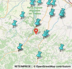 Mappa Localita' Case Bellotti, 29029 Rivergaro PC, Italia (10.214)