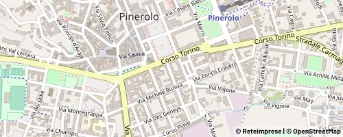 Mappa Pinerolo