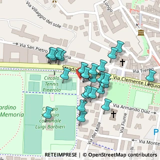 Mappa Piazza Giacomo Matteotti, 10064 Pinerolo TO, Italia (0.08889)