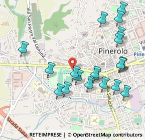 Mappa Piazza Giacomo Matteotti, 10064 Pinerolo TO, Italia (0.5495)
