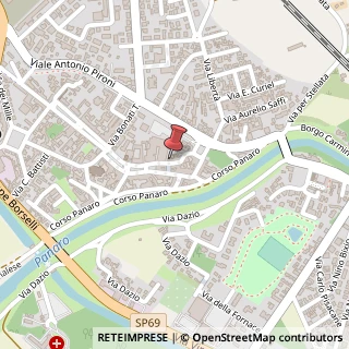 Mappa Via Edmondo De Amicis, 17/19, 44012 Bondeno, Ferrara (Emilia Romagna)