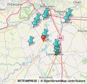 Mappa SP 663, 10041 Carignano TO (6.89417)