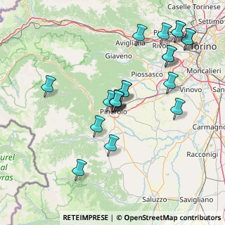 Mappa Via della Parrocchiale, 10064 Pinerolo TO, Italia (16.045)
