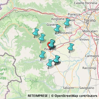 Mappa Piazza Matteotti, 10064 Pinerolo TO, Italia (9.65077)