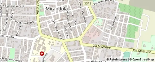 Mappa Mirandola