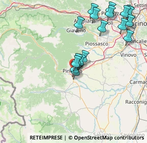 Mappa Via Enrico Cravero, 10064 Pinerolo TO, Italia (17.45944)