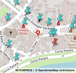 Mappa Via Corso Panaro, 44012 Bondeno FE, Italia (0.1045)