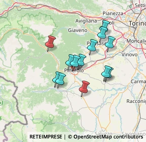 Mappa Piazzale S. Croce, 10064 Pinerolo TO, Italia (10.86769)