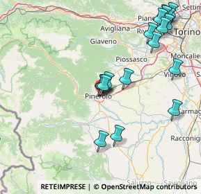 Mappa Via Achille Midana, 10064 Pinerolo TO, Italia (18.32667)