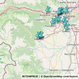 Mappa Via Camillo Alliaudi, 10064 Pinerolo TO, Italia (19.53867)