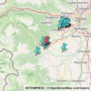 Mappa Via Camillo Alliaudi, 10064 Pinerolo TO, Italia (14.077)