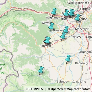 Mappa Via Camillo Alliaudi, 10064 Pinerolo TO, Italia (17.86867)