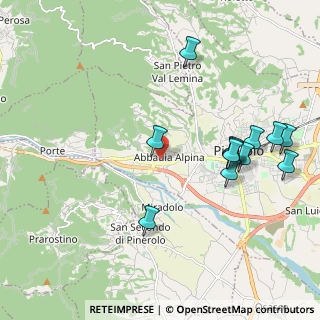 Mappa Via Luigi Valmaggi, 10064 Pinerolo TO, Italia (2.21583)