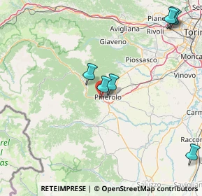 Mappa Via Luigi Valmaggi, 10064 Pinerolo TO, Italia (34.75091)