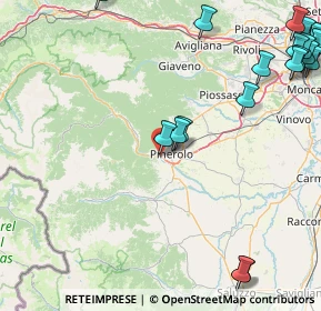 Mappa Via Luigi Valmaggi, 10064 Pinerolo TO, Italia (25.8375)