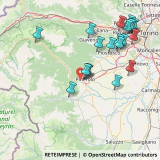Mappa Via Luigi Valmaggi, 10064 Pinerolo TO, Italia (19.342)