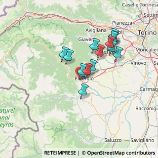 Mappa Via Valmaggi, 10064 Pinerolo TO, Italia (11.52333)