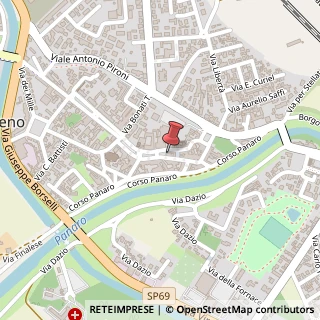 Mappa Piazza Garibaldi, 1, 44012 Bondeno, Ferrara (Emilia Romagna)