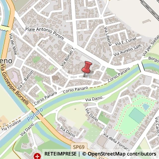 Mappa Via Filippo Turati, 3, 44012 Bondeno, Ferrara (Emilia Romagna)