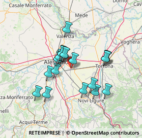 Mappa Piazzale Donegani Giovanni, 15100 Spinetta Marengo AL, Italia (11.45105)