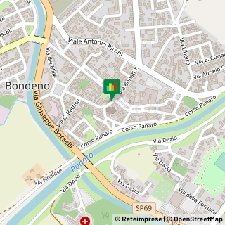 Mappa Piazza Giuseppe Garibaldi, 91, 44012 Bondeno, Ferrara (Emilia Romagna)