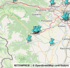 Mappa Piazza Cavour, 10064 Pinerolo TO, Italia (19.75286)