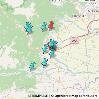Mappa Centro Storico, 10064 Pinerolo TO, Italia (5.20091)