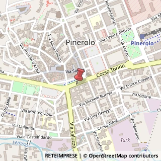 Mappa Corso Torino, 22, 10064 Pinerolo, Torino (Piemonte)