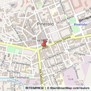 Mappa Corso Torino, 18, 10064 Pinerolo, Torino (Piemonte)