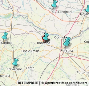 Mappa Piazza Antonio Gramsci, 44012 Bondeno FE, Italia (28.675)