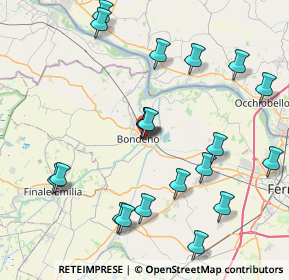 Mappa Piazza Antonio Gramsci, 44012 Bondeno FE, Italia (9.1495)