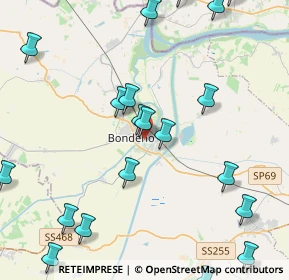 Mappa Piazza Antonio Gramsci, 44012 Bondeno FE, Italia (5.4825)