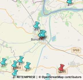 Mappa Piazza Antonio Gramsci, 44012 Bondeno FE, Italia (5.84214)