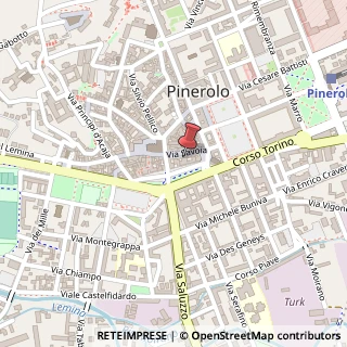 Mappa Via Savoia, 31, 10064 Pinerolo, Torino (Piemonte)