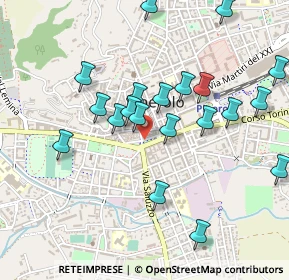 Mappa Piazza Cavour, 10061 Pinerolo TO, Italia (0.4955)