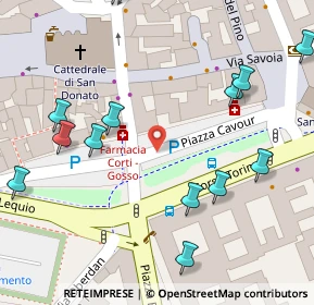 Mappa Piazza Cavour, 10061 Pinerolo TO, Italia (0.1065)