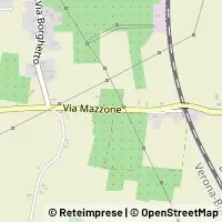 Mapa Mirandola