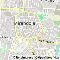 Kaart Mirandola