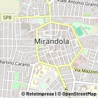 Map Mirandola