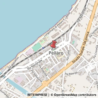 Mappa Via Longitudinale, 89134 Reggio di Calabria, Reggio di Calabria (Calabria)