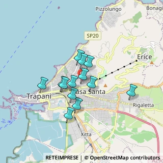 Mappa Via Ignazio Lampiasi, 91100 Casa Santa TP, Italia (1.42692)